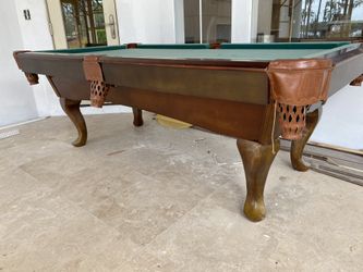 7’ used Pool Table!! Including Install & New Felt