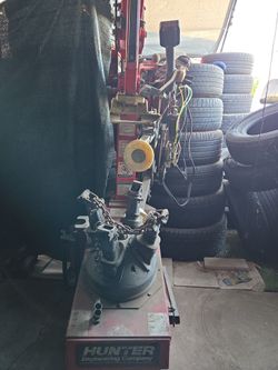 Used tire machine