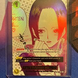 You’ll Frighten Me Boa Hancock Event Manga Op14