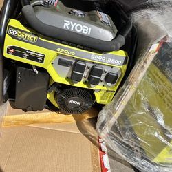 RYOBI 6800-Watt Recoil Start UL Gasoline Powered Portable Generator with CO Detect Shutdown Sensor