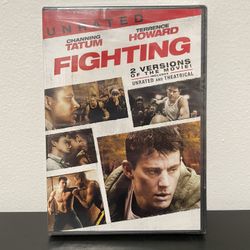 Fighting DVD Movie NEW SEALED Unrated Channing Tatum Terrence Howard 2009