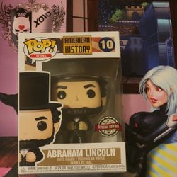 Funko Pop Vinyl Abraham Lincoln  # 10 (American History - US Presidents) 🏜🚢🏜