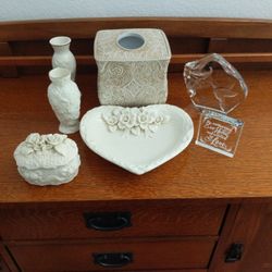 Kleenex Box Cover Hummingbird Lenox Small Vase And Misc