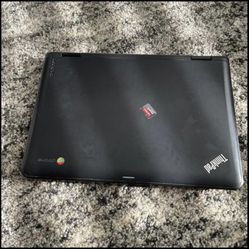 Lenovo ThinkPad Chromebook 16 GB in Black Laptop