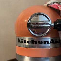 Brand New Artisan Kitchen Aid In Coral