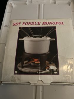 Cast Iron 11 Piece Fondue Set