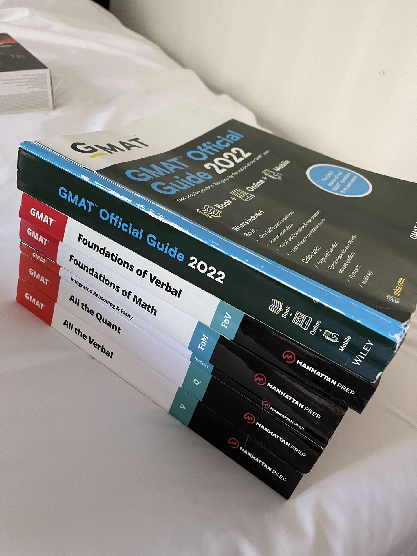 GMAT Manhattan Prep Books (2022)