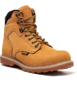 Work Boots for Men Waterproof Comfortable Anti-Fatigue Soft Toe Working Shoes Slip Resistant Construction Safety Work Boots