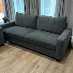 Living Spaces Loveseat And Couch 