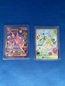 Mew & Mewtwo FUR pokemon cards