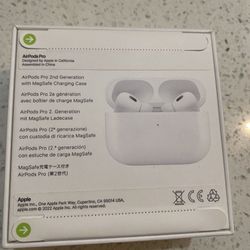 New Sealed Apple AirPods Pro 2nd Generation 100% Genuine From Apple Store I Can Come To You 