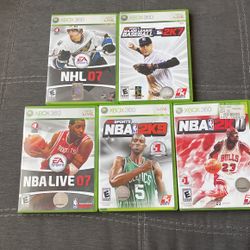 Xbox 360 Sports Games 