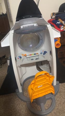 Kids Space Shuttle Ride-On Toy