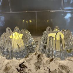 Nybro Swedish Votive Candle Holders