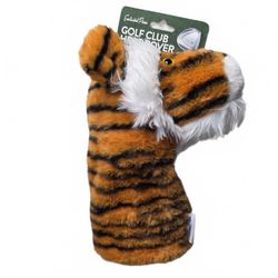 Eastwood Pines Tiger Golf Club Headcover Plush Animal Driver Cover Orange New