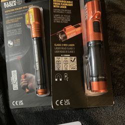 Klein Rechargeable Flashlights With Lasers And Headlamp