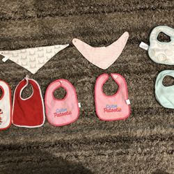 Baby Girl Bibs