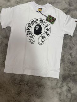 Bape white tee