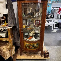 Antique Curio cabinet from Spain
