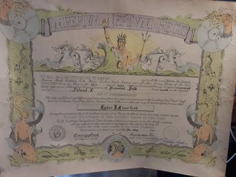 Old document from the 40's