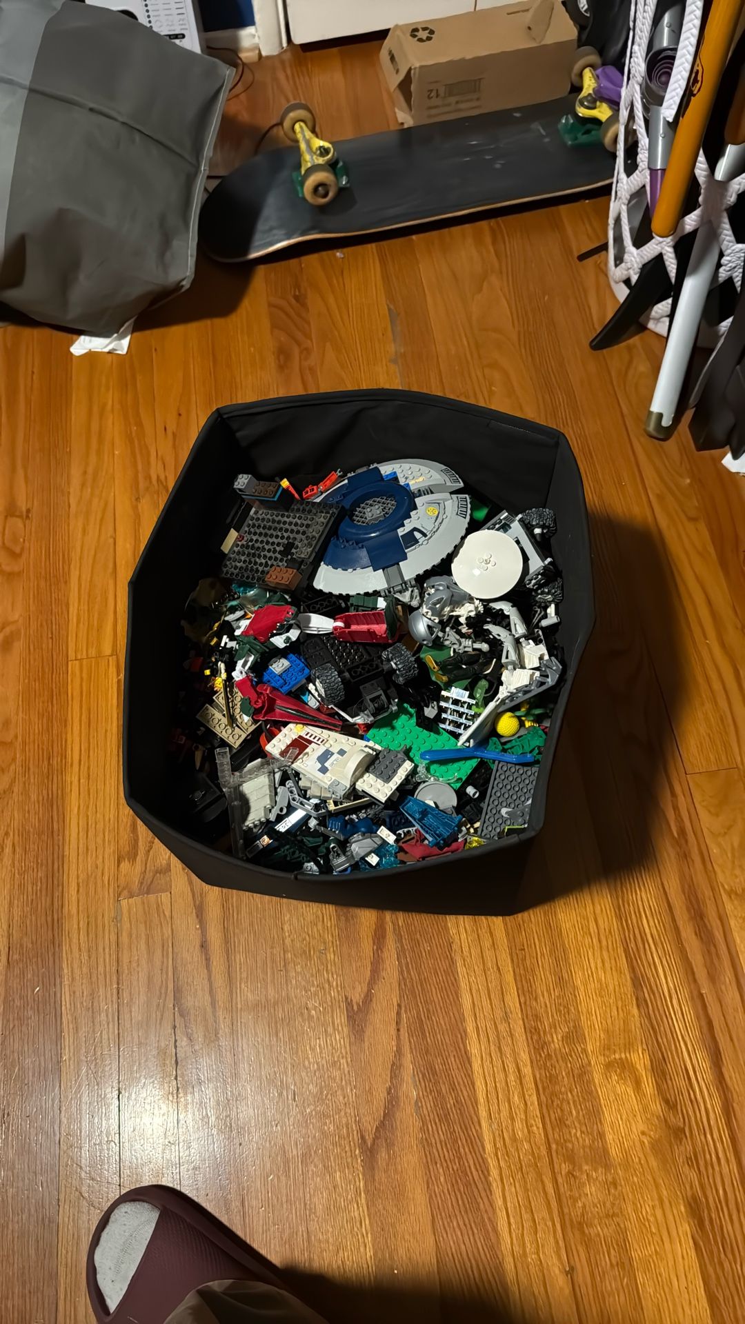Assorted Box Of Legos, Transformers, Etc