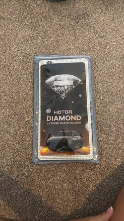 Hotor Diamond License Plate Holder