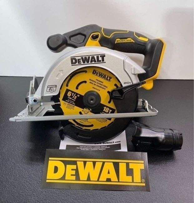 DeWalt New 61/2" Circular Saw 20v Brushless