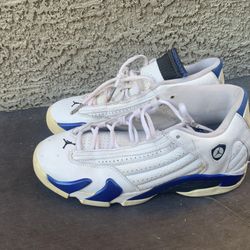 Blue And White 14s