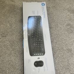 HP wireless keyboard, black
