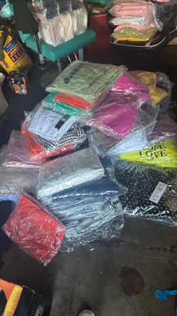 Mixed Clothing Lot – Assorted Styles and Colors