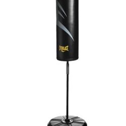 New: Sports Everlast Cardio Fitness Freestanding Training Bag And Gloves 