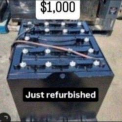 Battery, Forklift, Solar, Pallet Jack