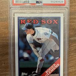 1988 Topps Roger Clemens PSA 9 Baseball Card