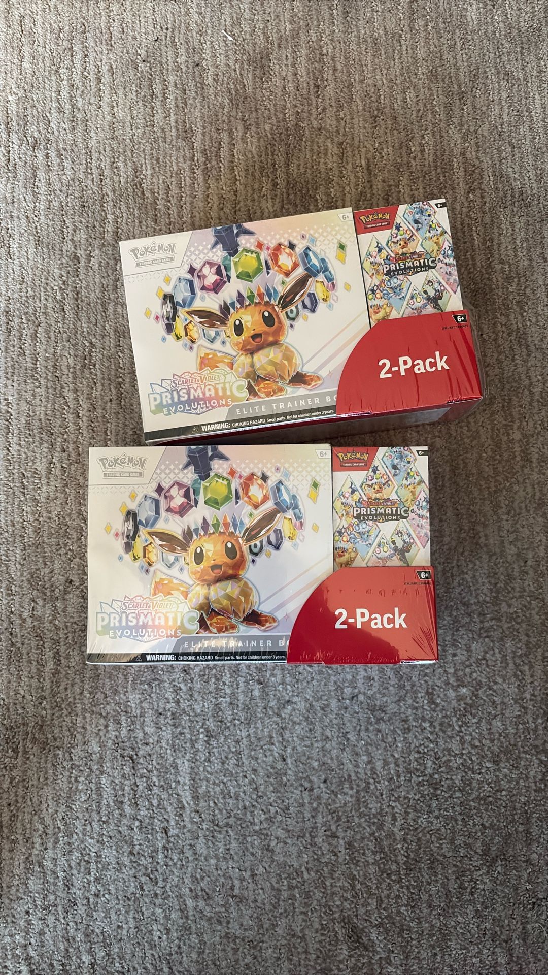 Pokemon Prismatic Evolutions ETB + Bundle Pack New Sealed