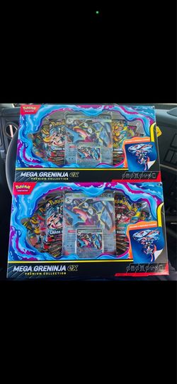 Pokémon Mega Greninja EX Premium Collection Box x2