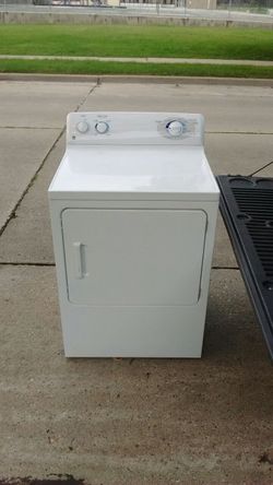 Electric dryer used GE