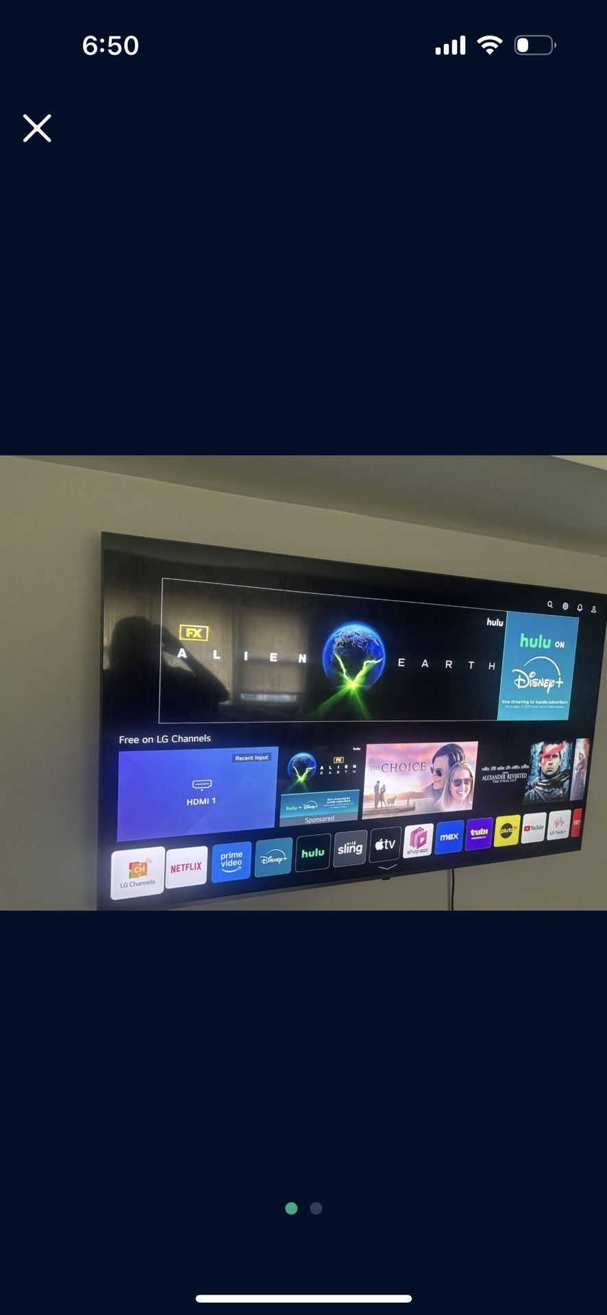 70”&42 *275* Good Condition