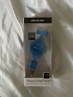 Retractable USB Cable iPhone/ipad/ipod 