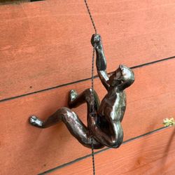 The climbing man  wall decor $50