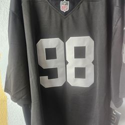 Maxx Crosby Raiders Football Jerseys XXXL 