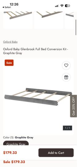 Oxford Baby Glenbrook Full Bed Conversion Kit