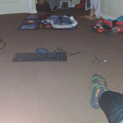A Dell Keyboard And Mouse 