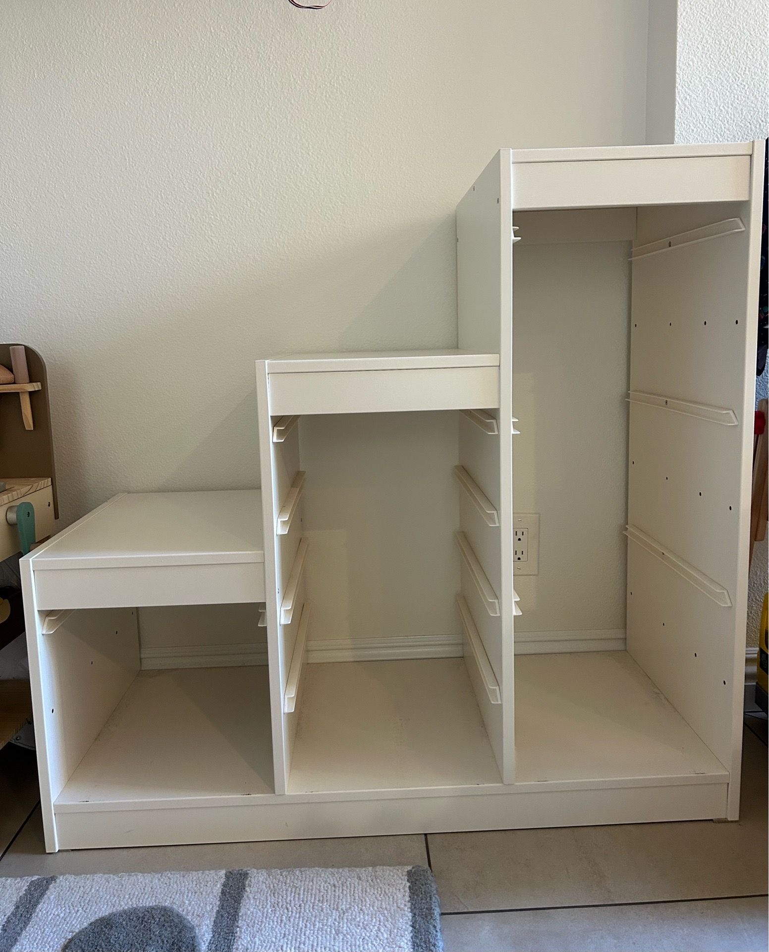 IKEA trofast frame and rails (white)