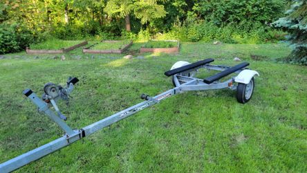 King Galvanized Saltwater Boat Trailer