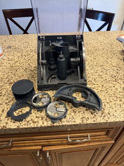 Cuisinart Food Processor, Accessory Blades, Storage Container