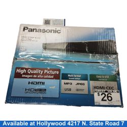 Panasonic Dvd-s700pk Black DVD Player
