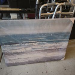 Large Canvas- 3ft By 2ft Ocean Waves