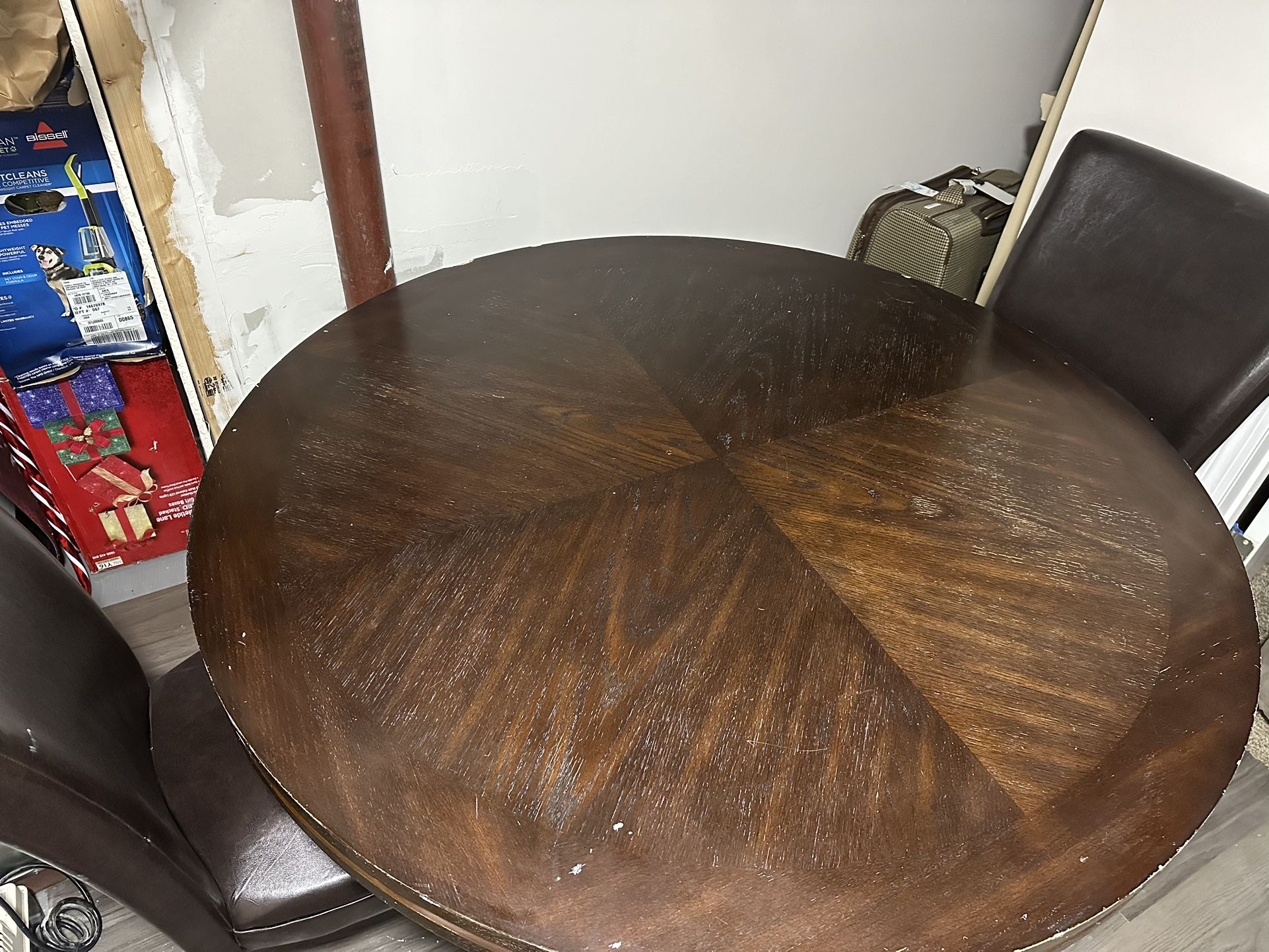 Round Dining Table Plus 2 Chairs