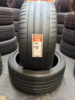 245/35R19 Michelin Pilot Sport 4s Full Pair of 2 Tires