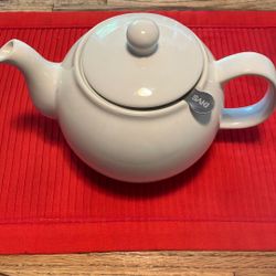 48oz. SAKI Porcelain Teapot Compare @$29+